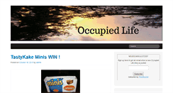 Desktop Screenshot of occupiedlife.com